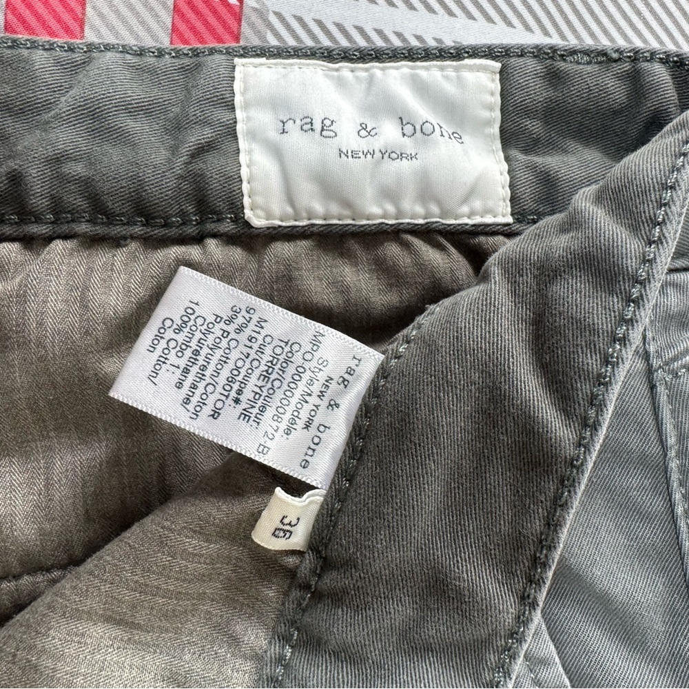 Rag & Bone Charcoal shorts